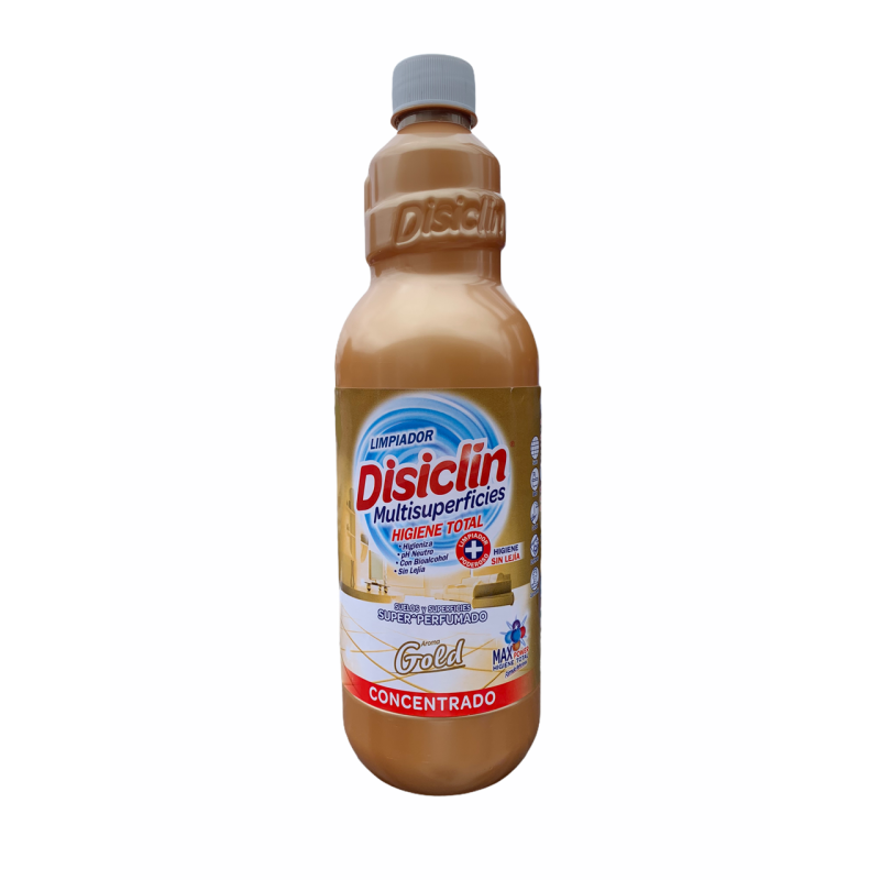 Disiclin Concentrated Floor & Multisurface Cleaner 1 Litre - Gold