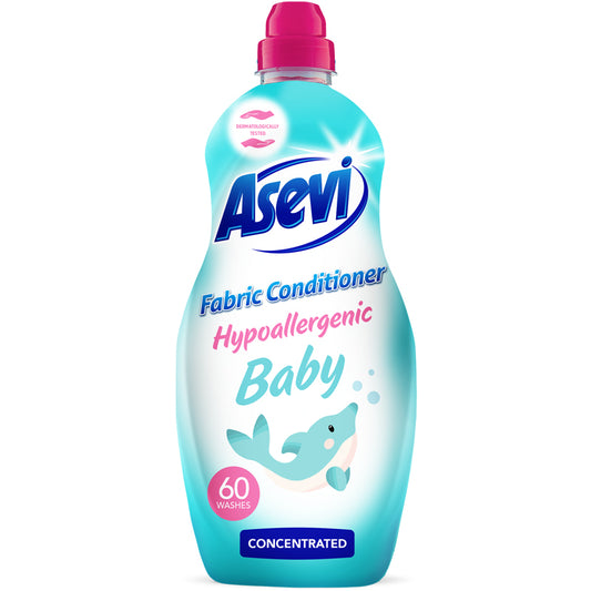 Asevi Concentrated Fabric Softener Hypoallergenic Baby 60 Wash