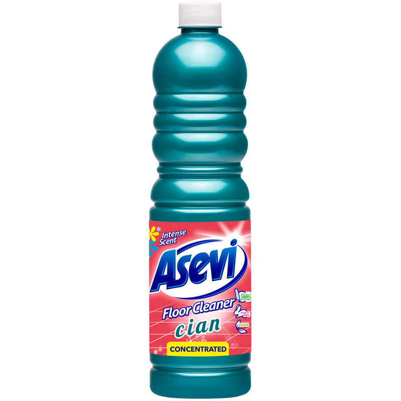 Asevi Floor Cleaner Concentrated - 1L - Blue Cian